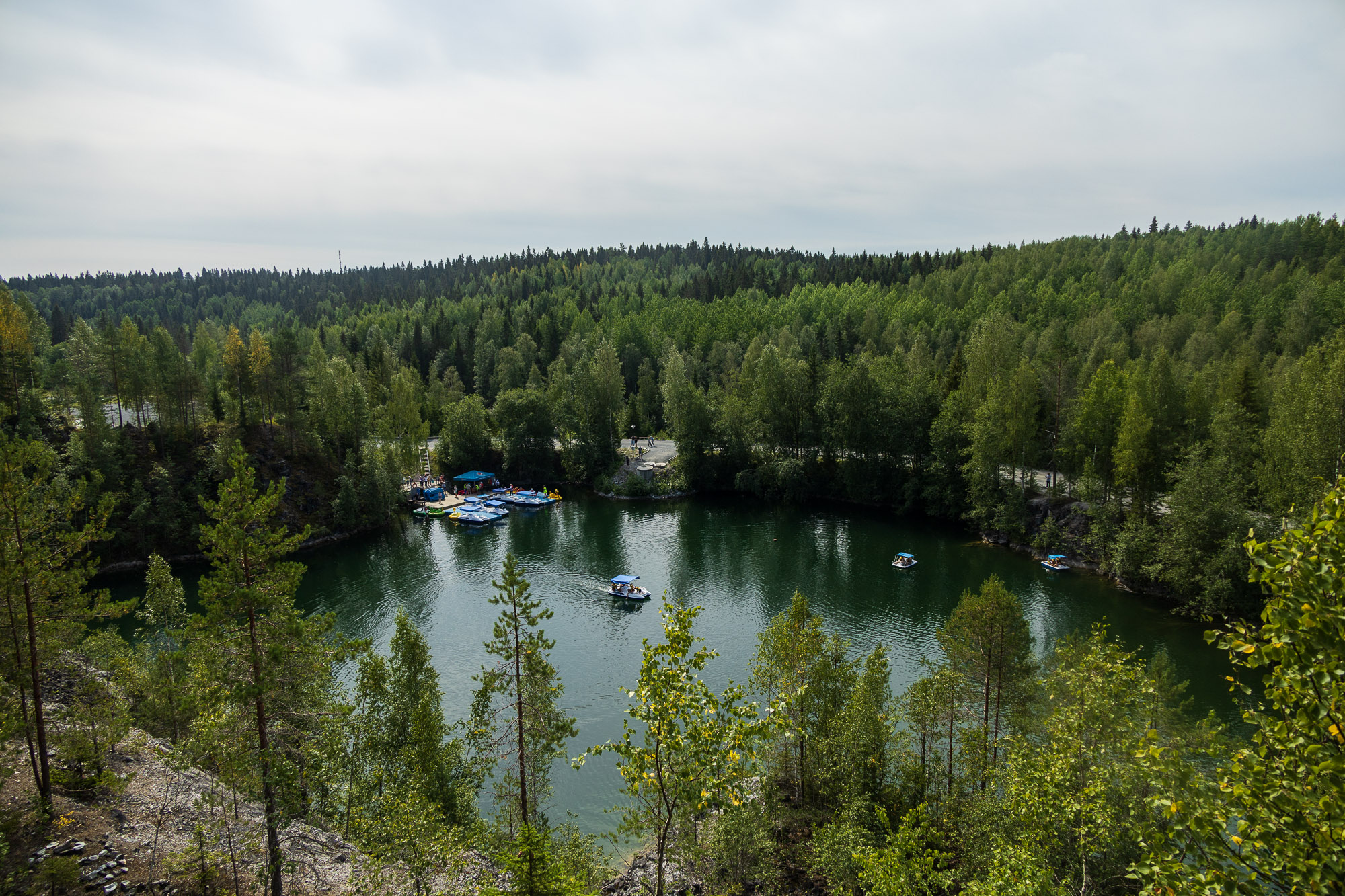 Карьеры Рускеала