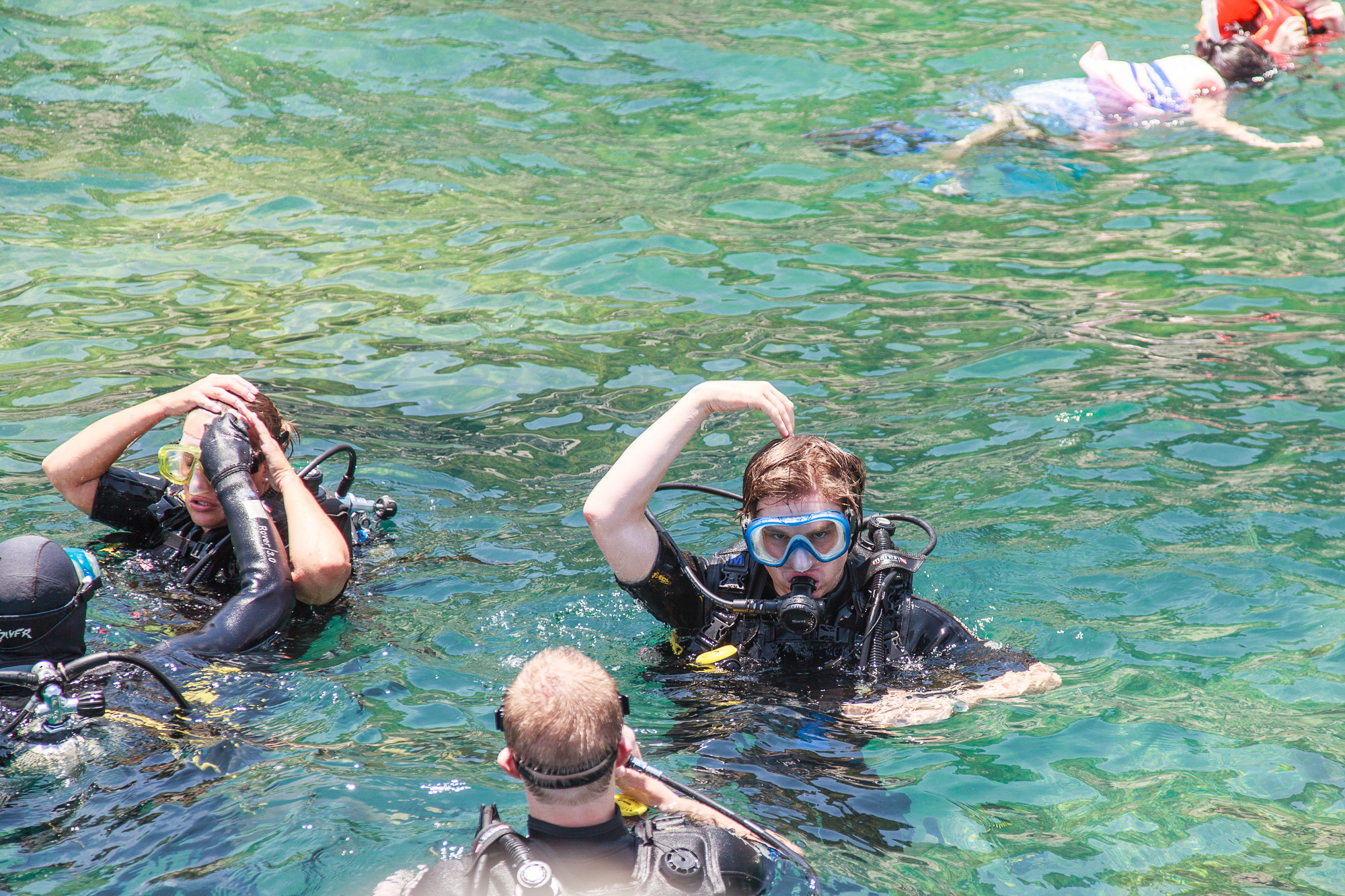 Ваш покорный слуга перед погружением