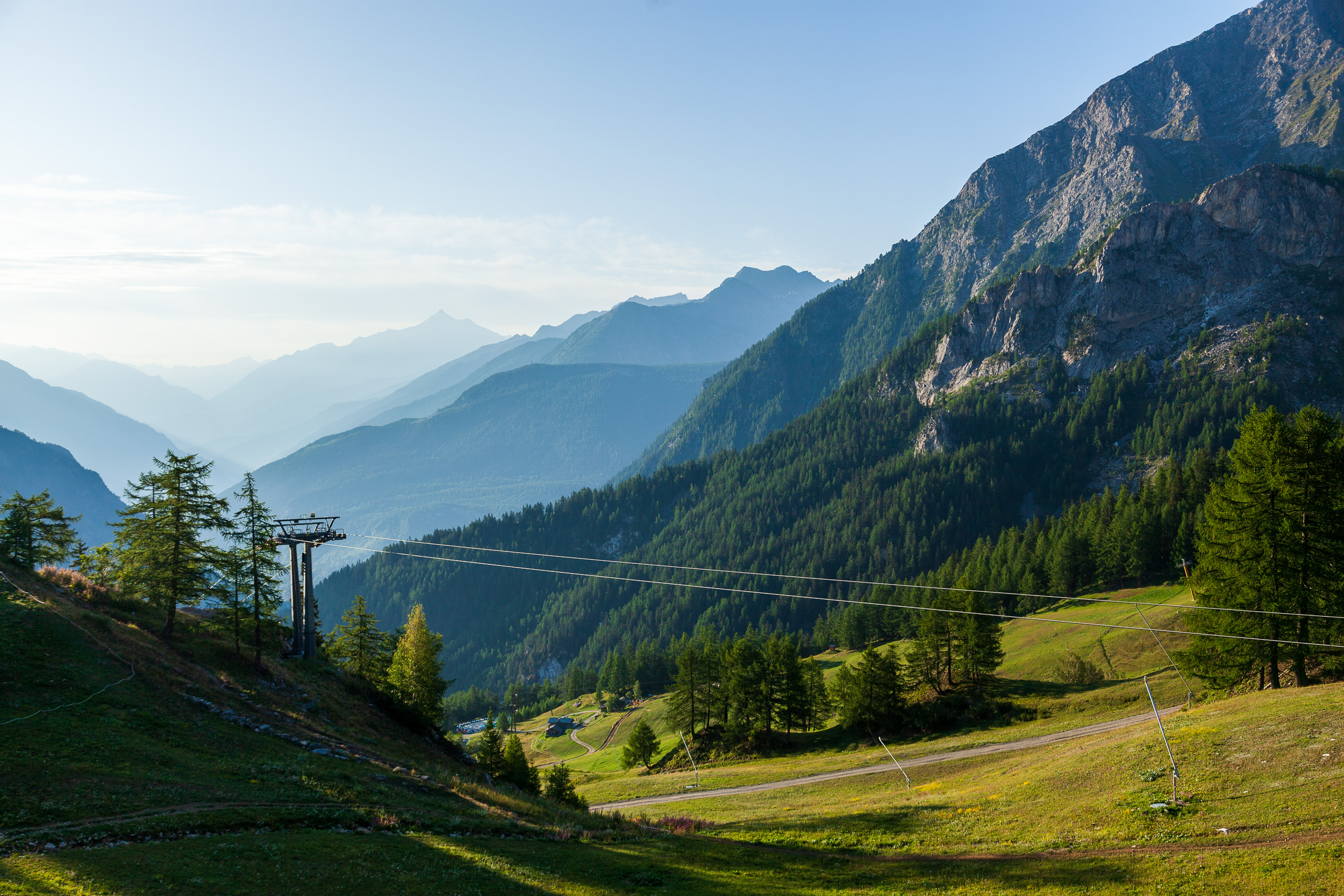 Вид на долину Курмайора