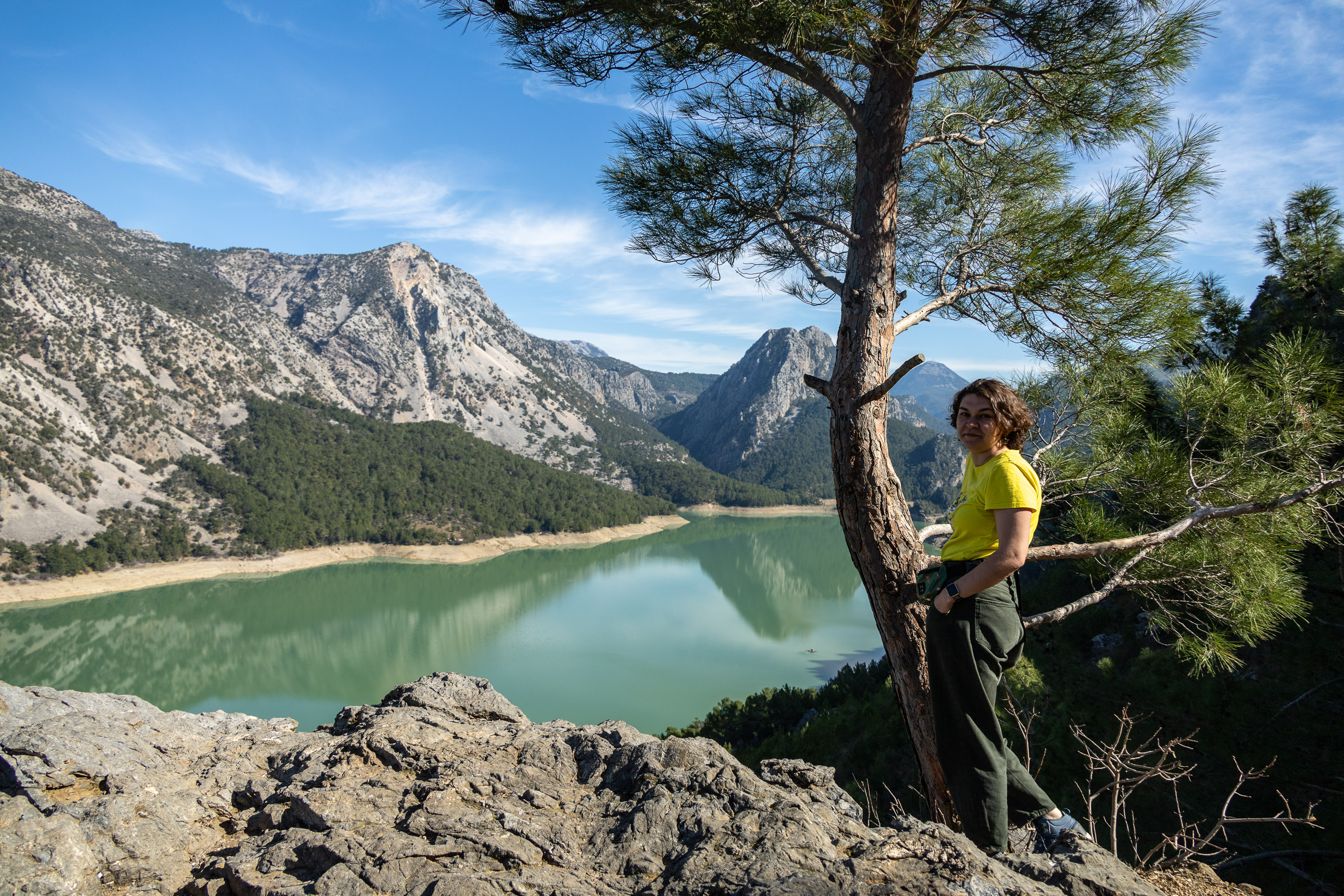 На водохранилище Зеленый Каньон