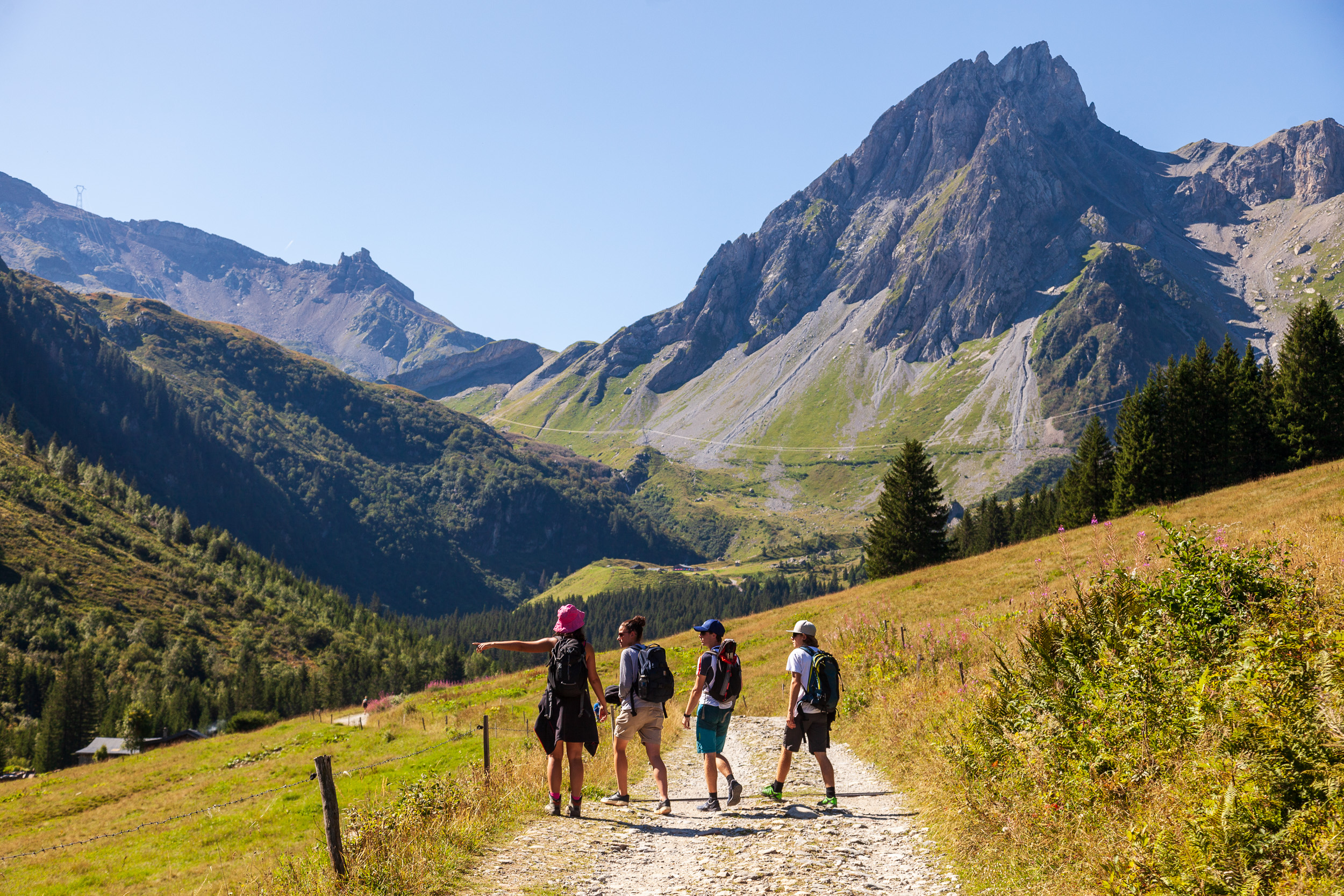 На пути к перевалу Col du Bonhomme