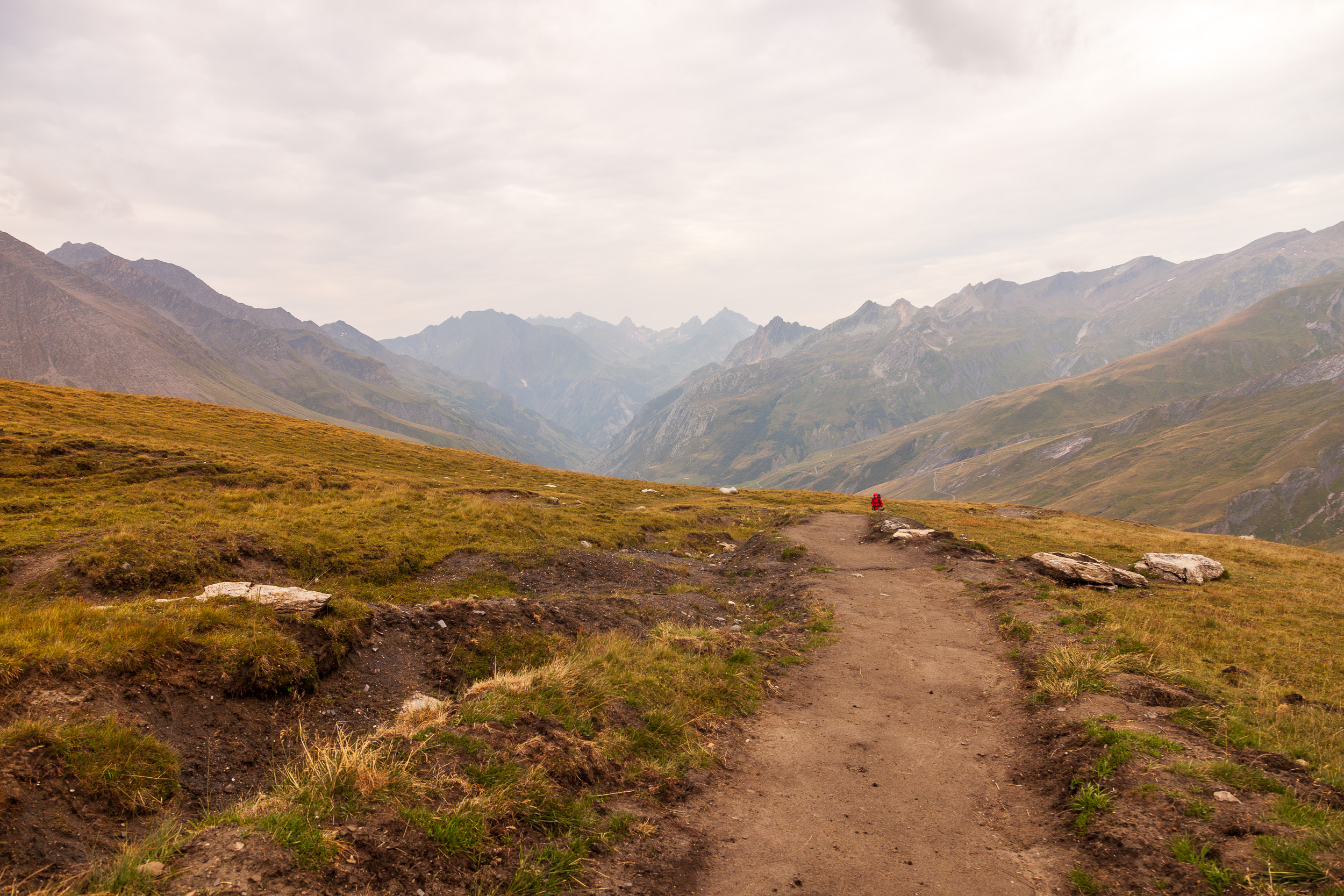 По дороге на Col de la Seigne