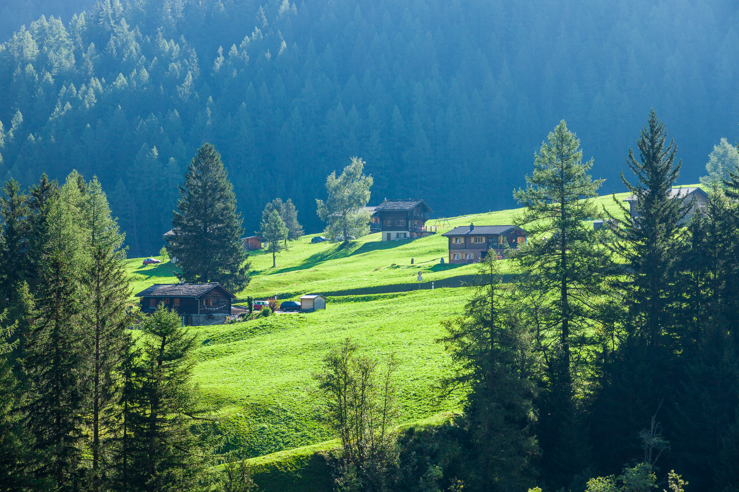 Швейцарские деревушки