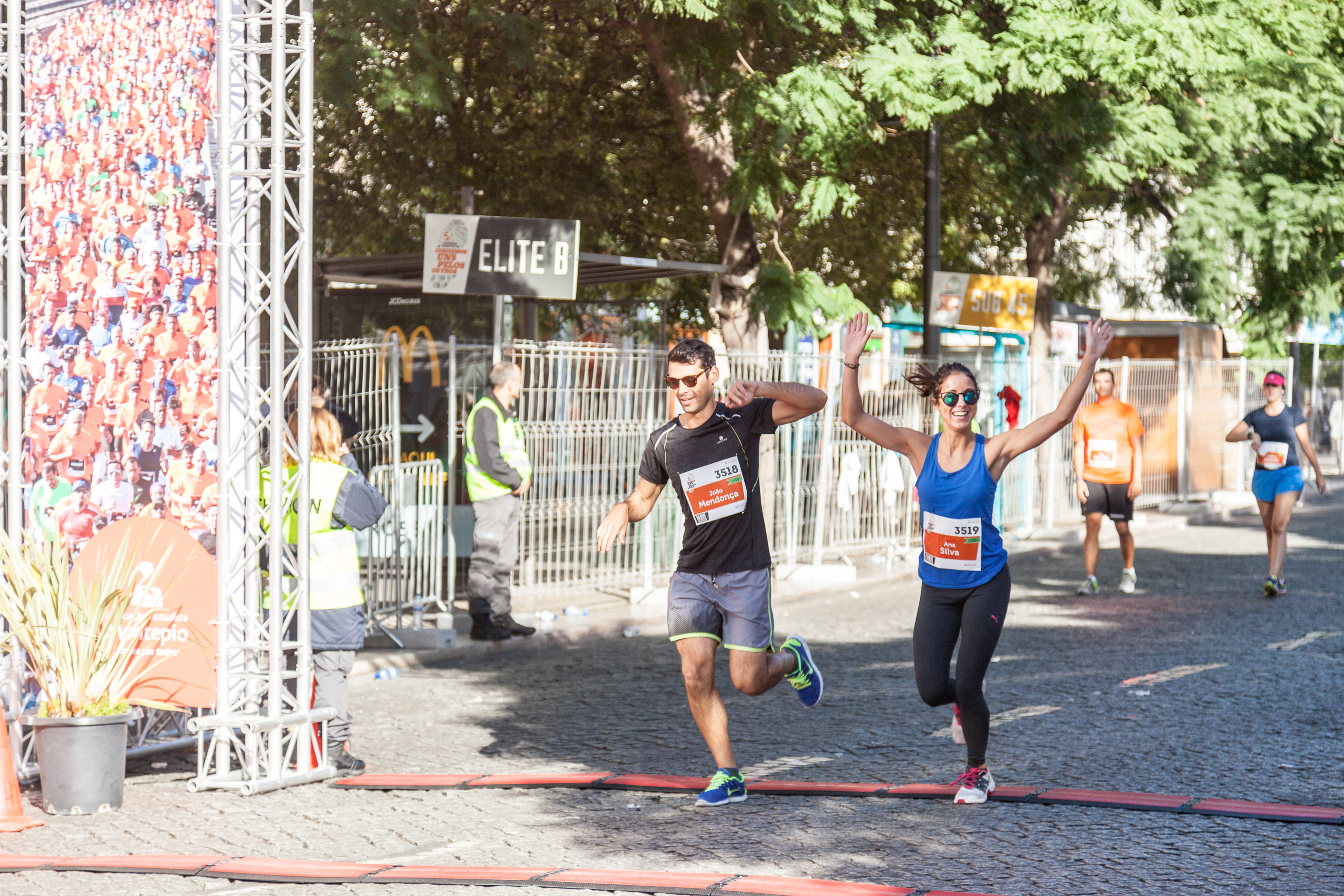 Участники забега