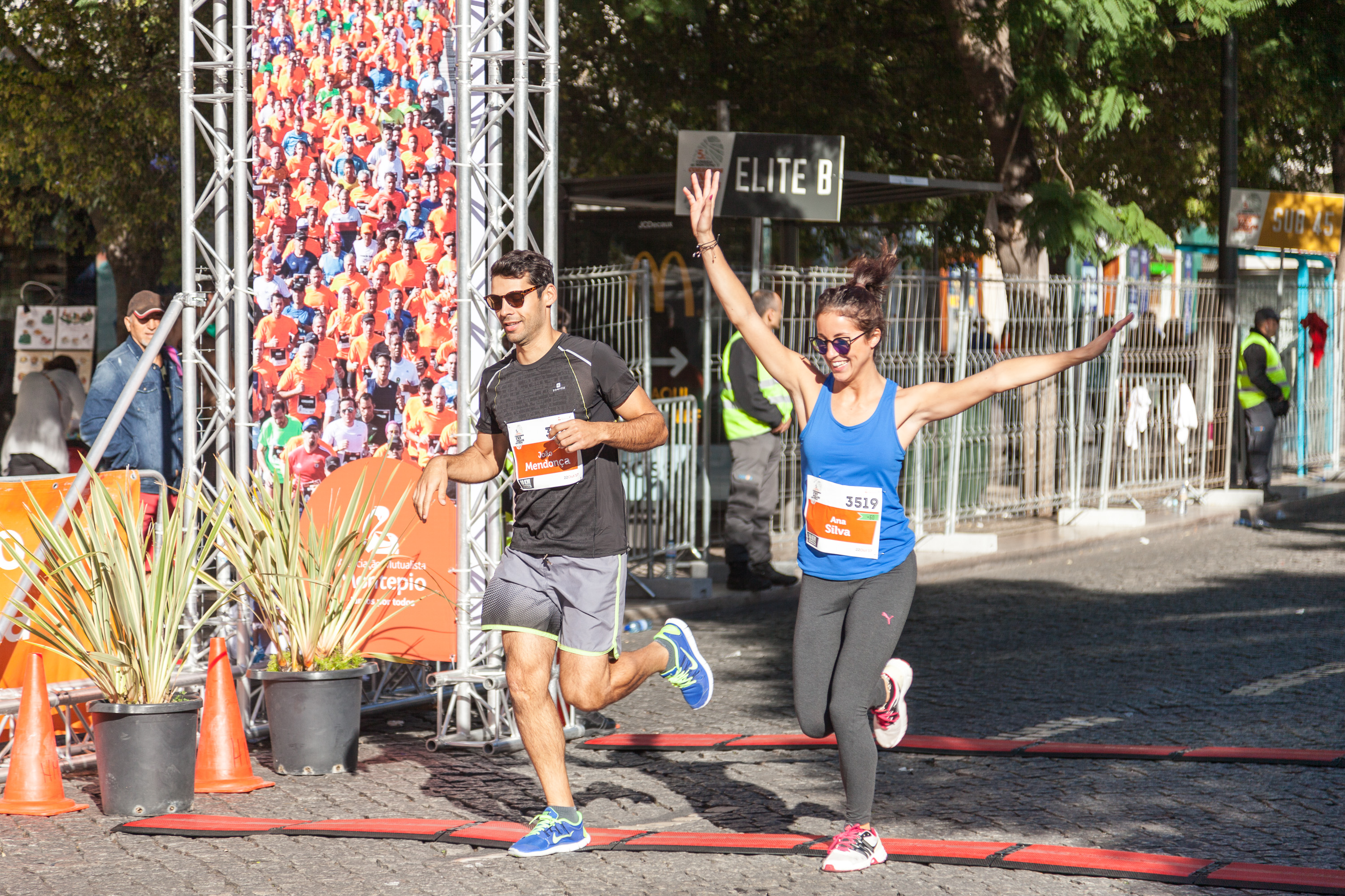 Участники забега