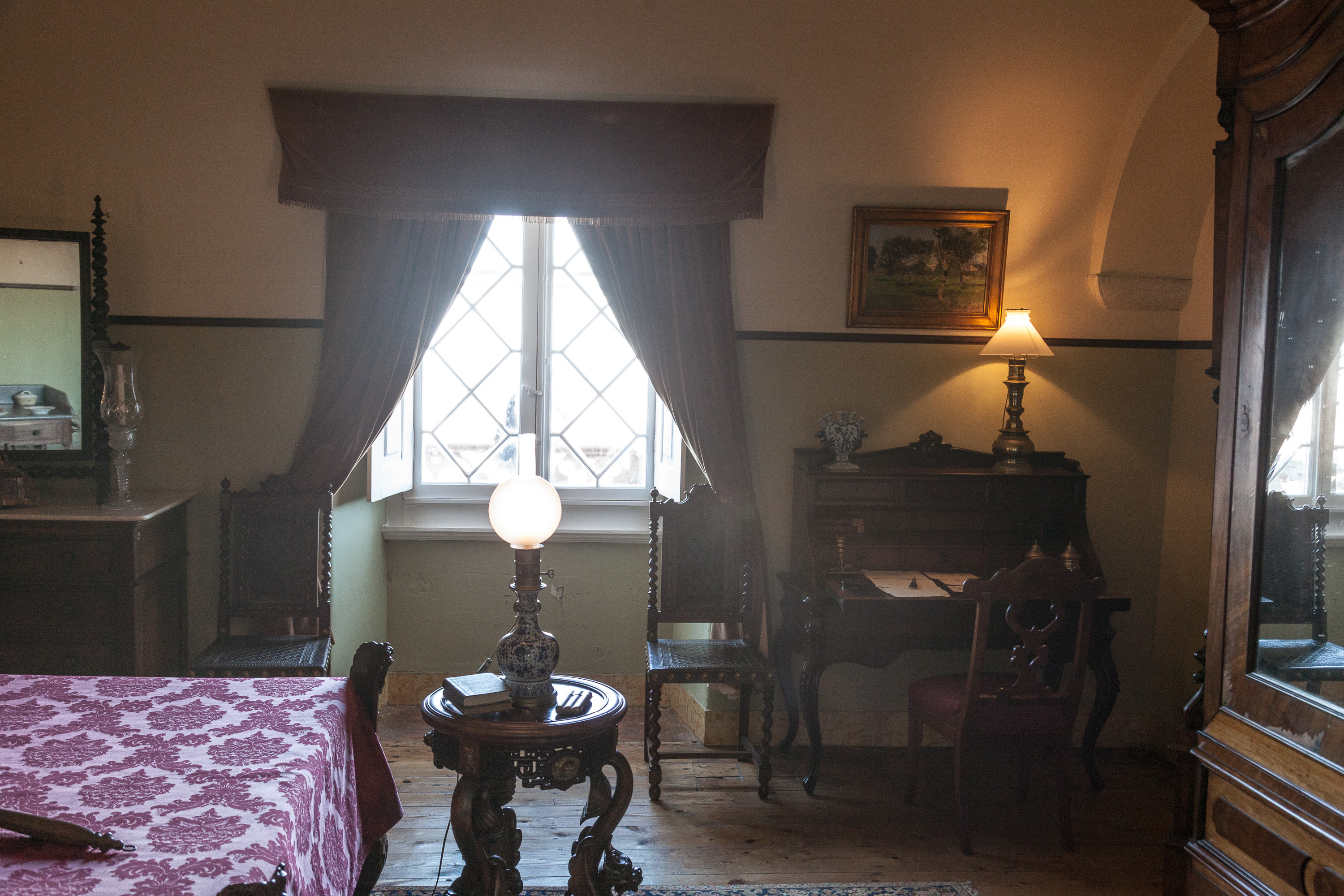 Интерьеры дворца Пена