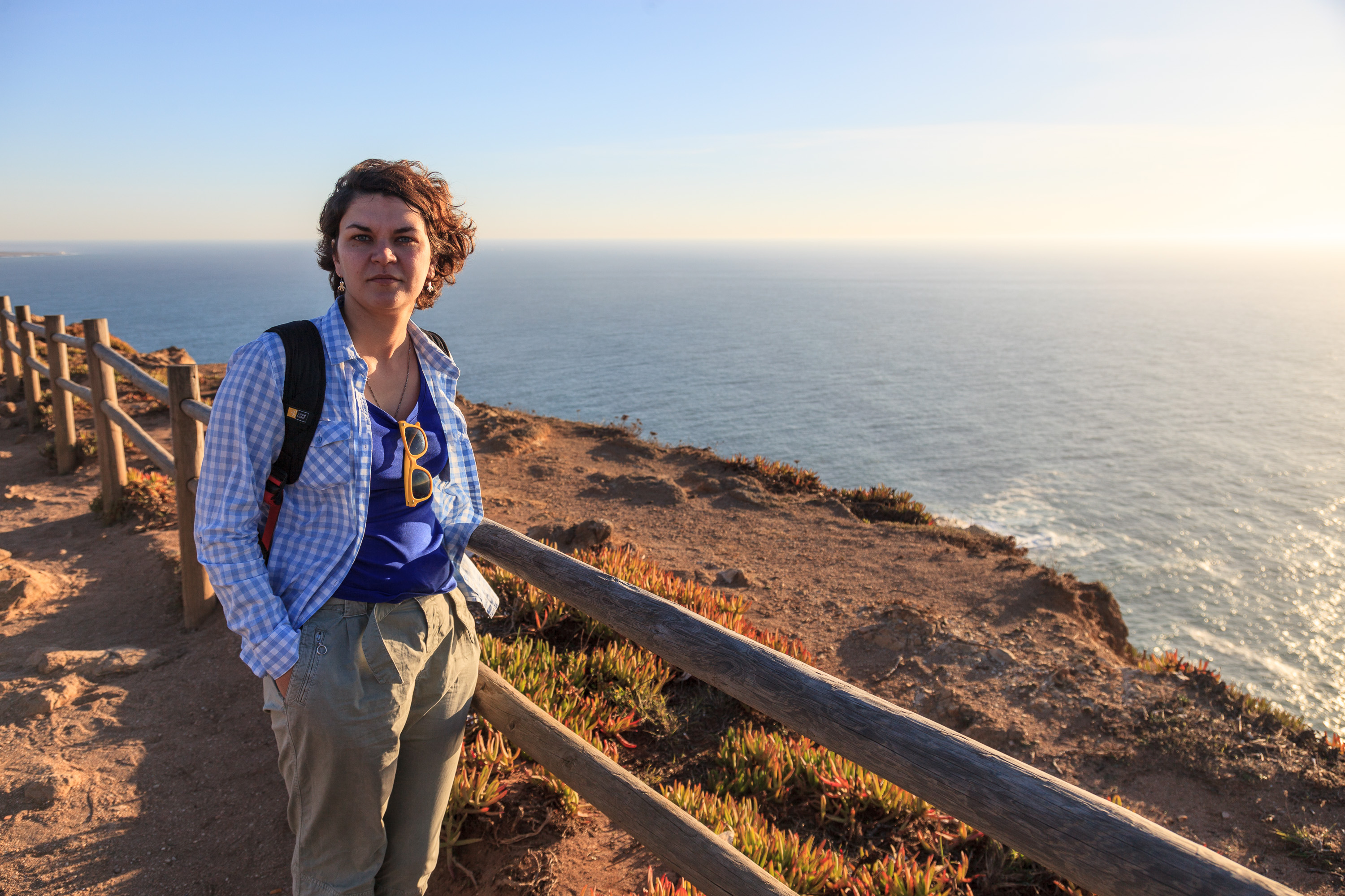 Ю на мысе Рока