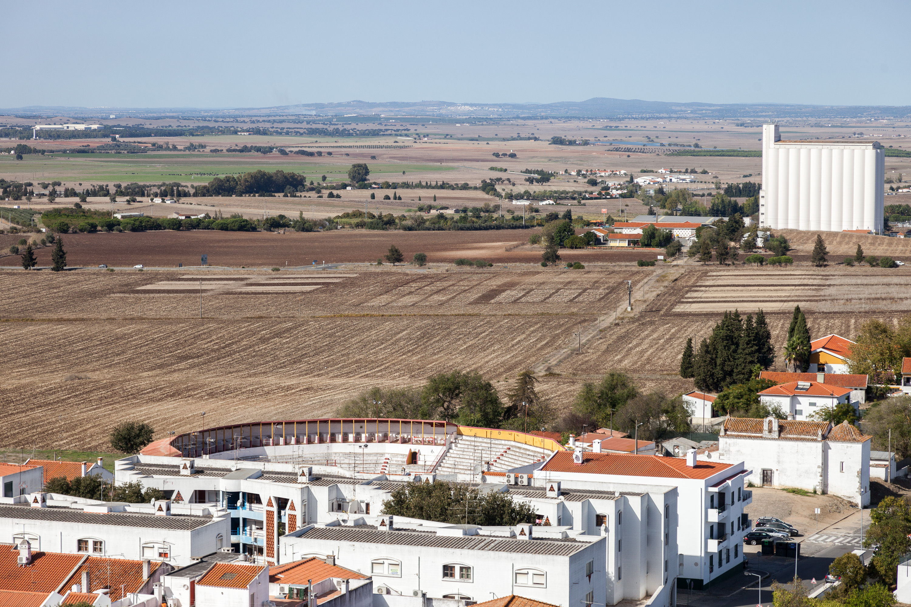 Окрестности Бежи, вид с башни