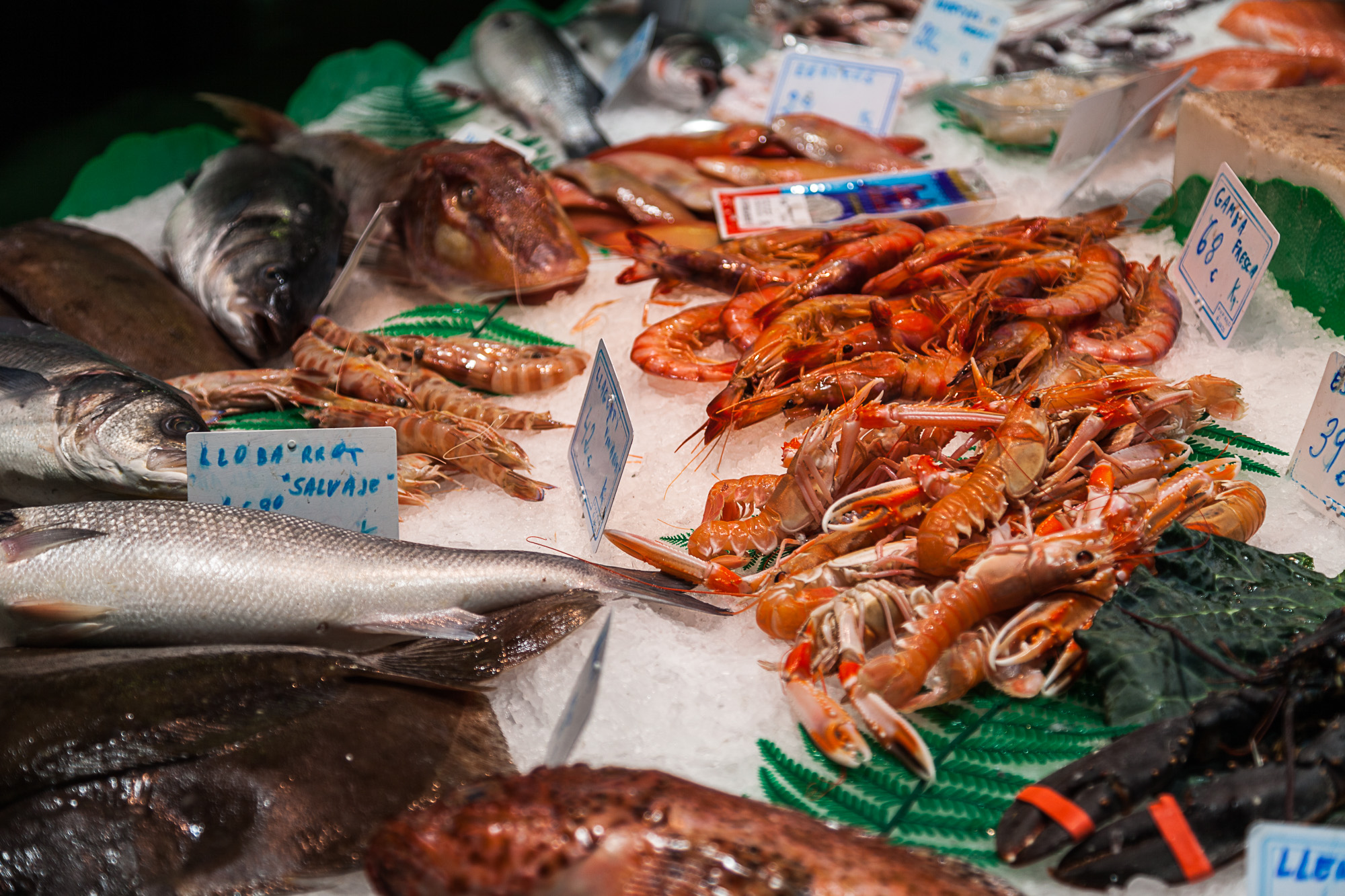 На рынке Бокерия