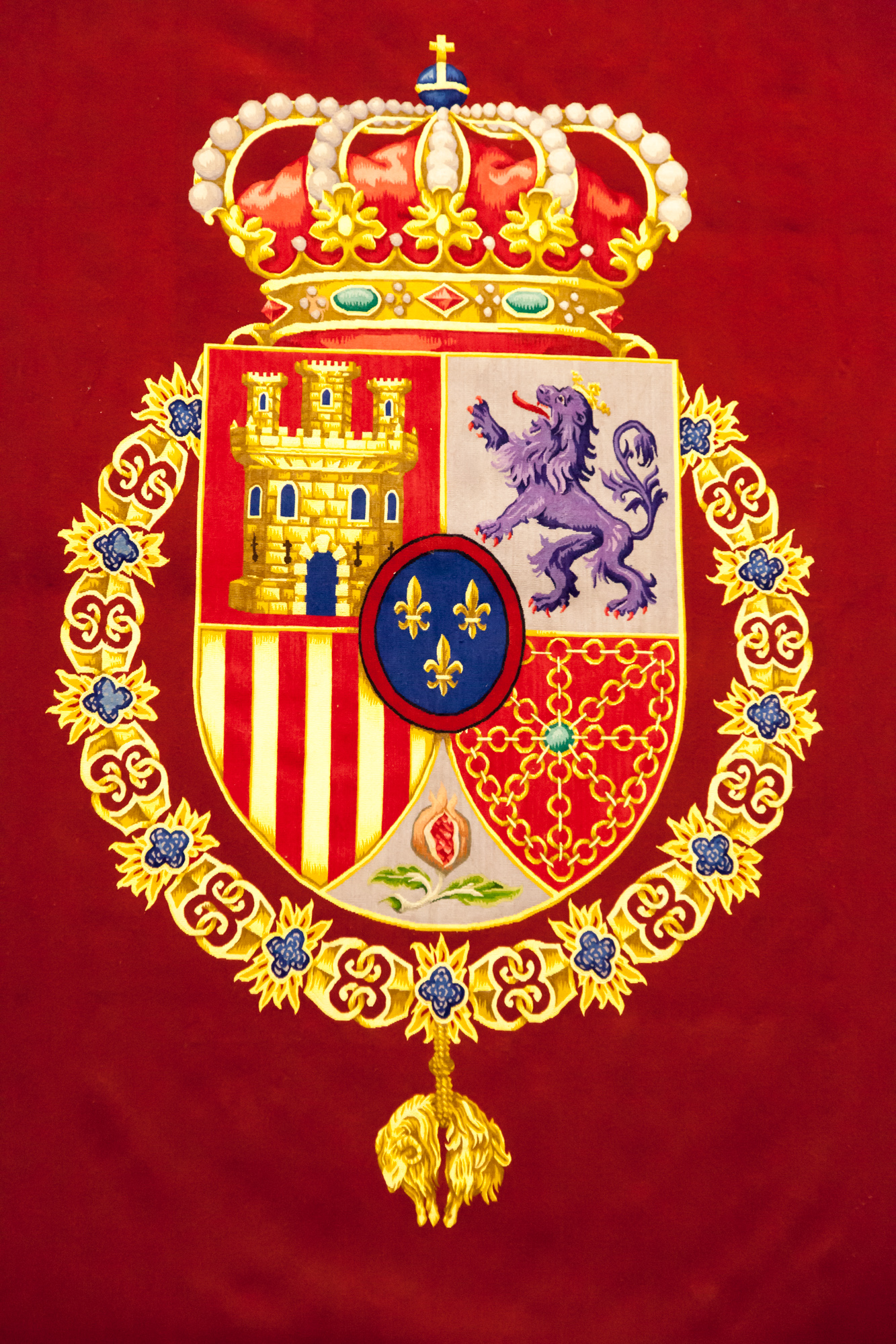 Герб испанских Бурбонов