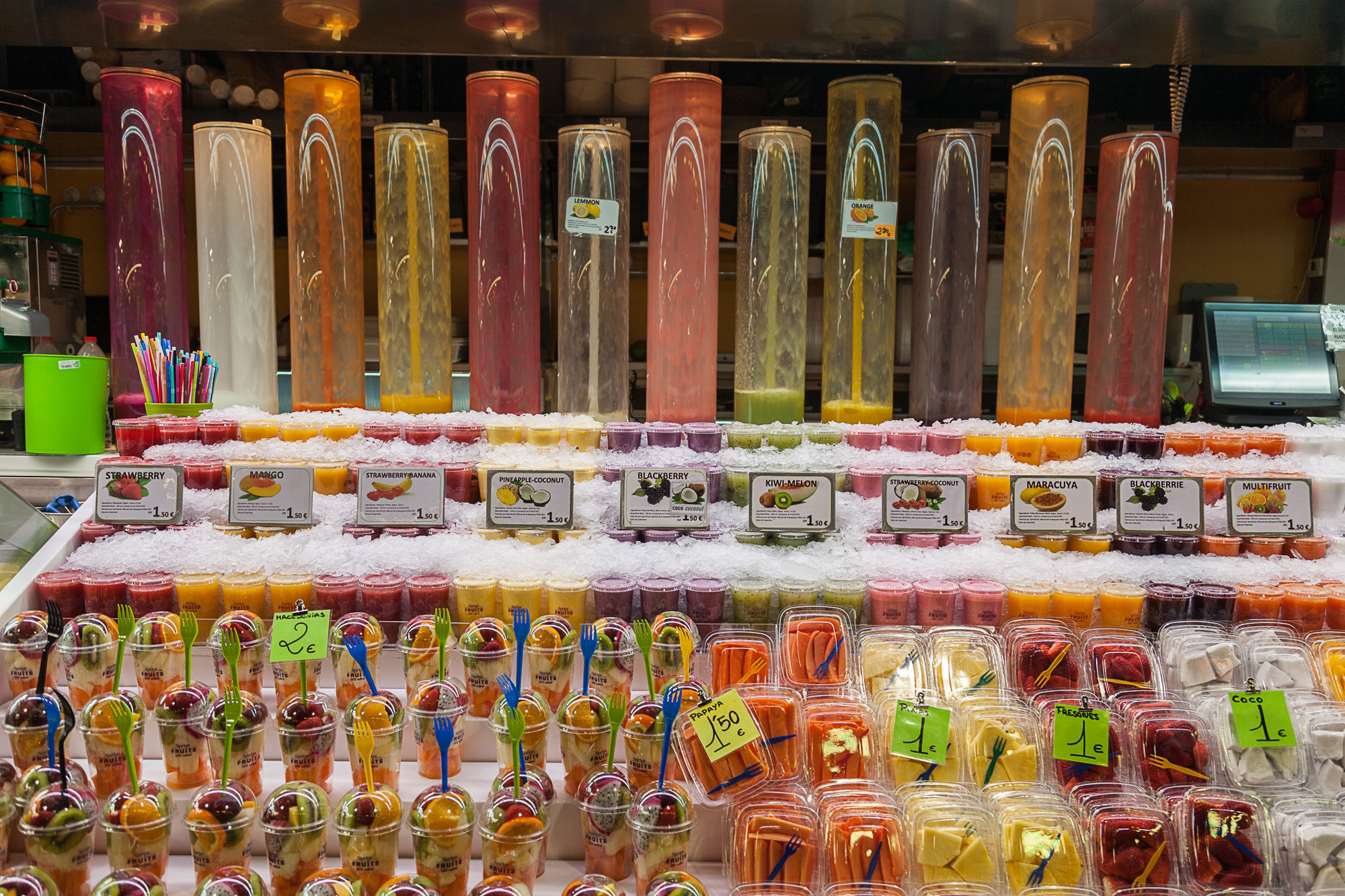 На рынке Бокерия