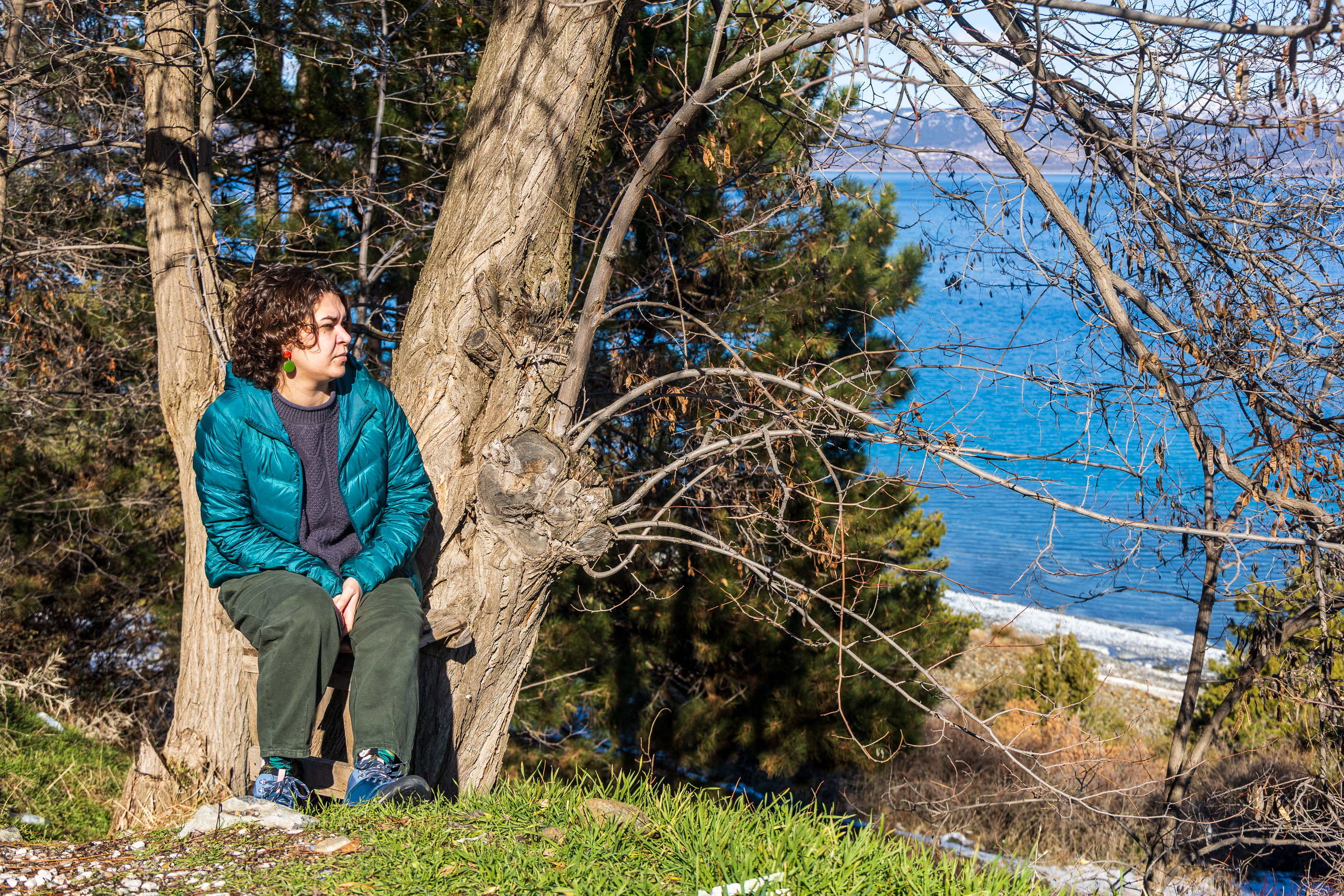 Ю на озере Салда