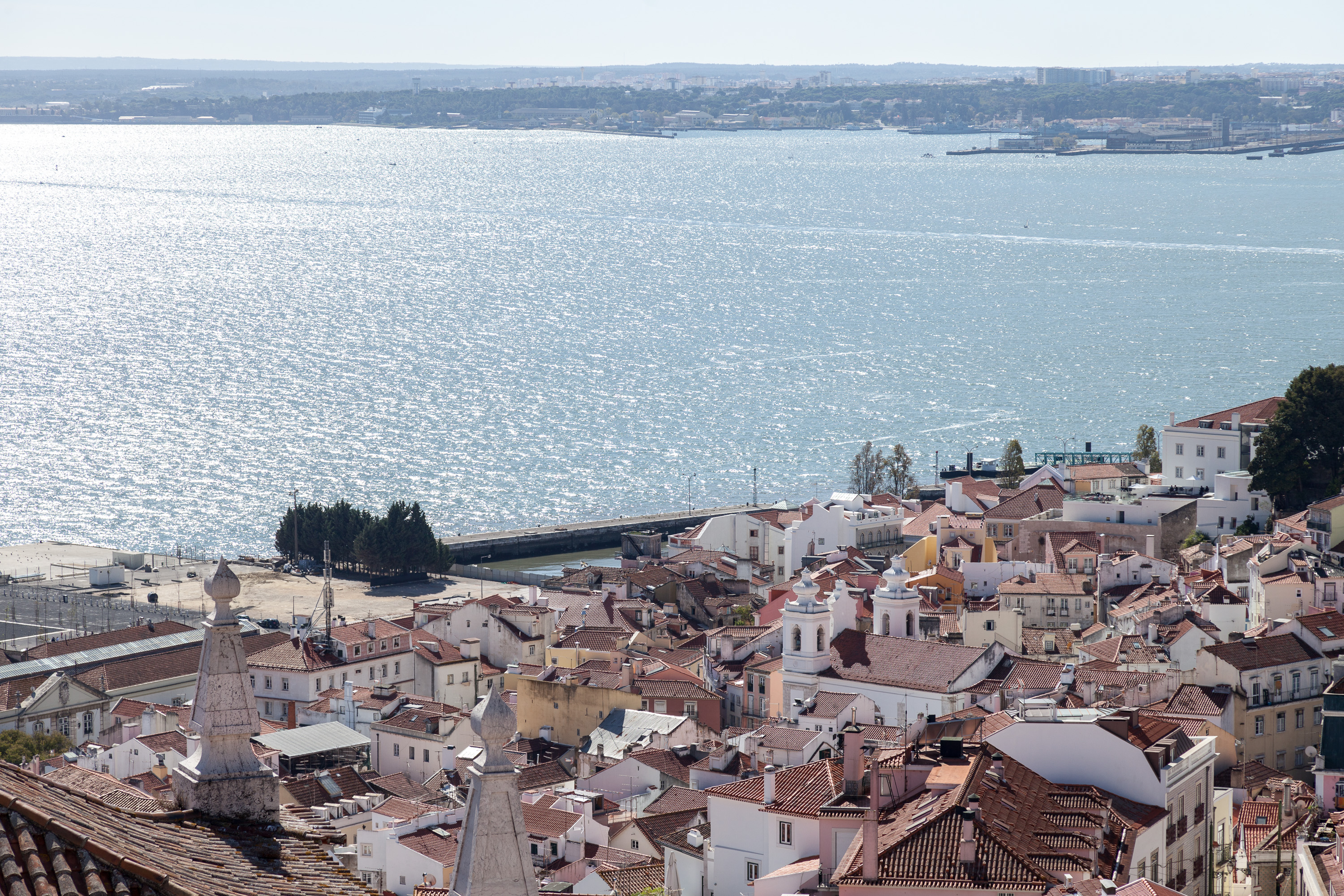 Вид с крыши монастыря Сан-Винсенте-де-Фора