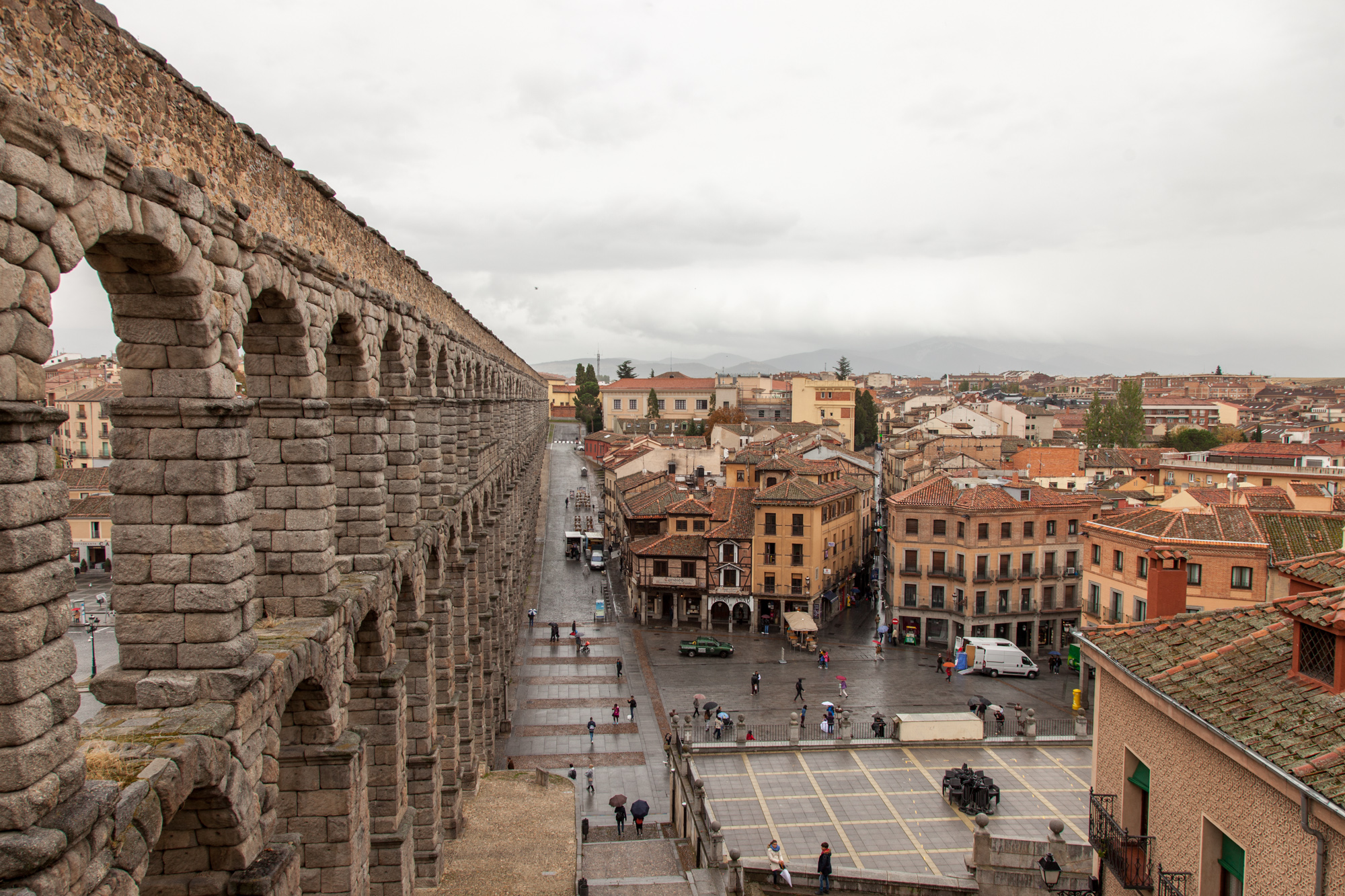 Акведук и город