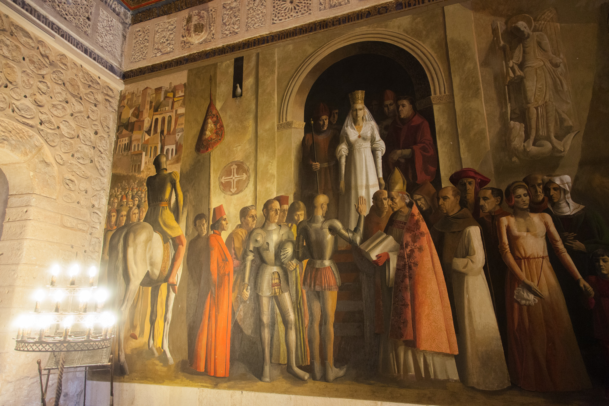 Фреска галерного зала