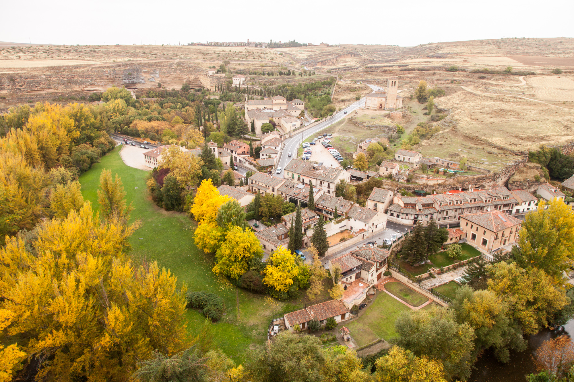 Вид с задней террасы