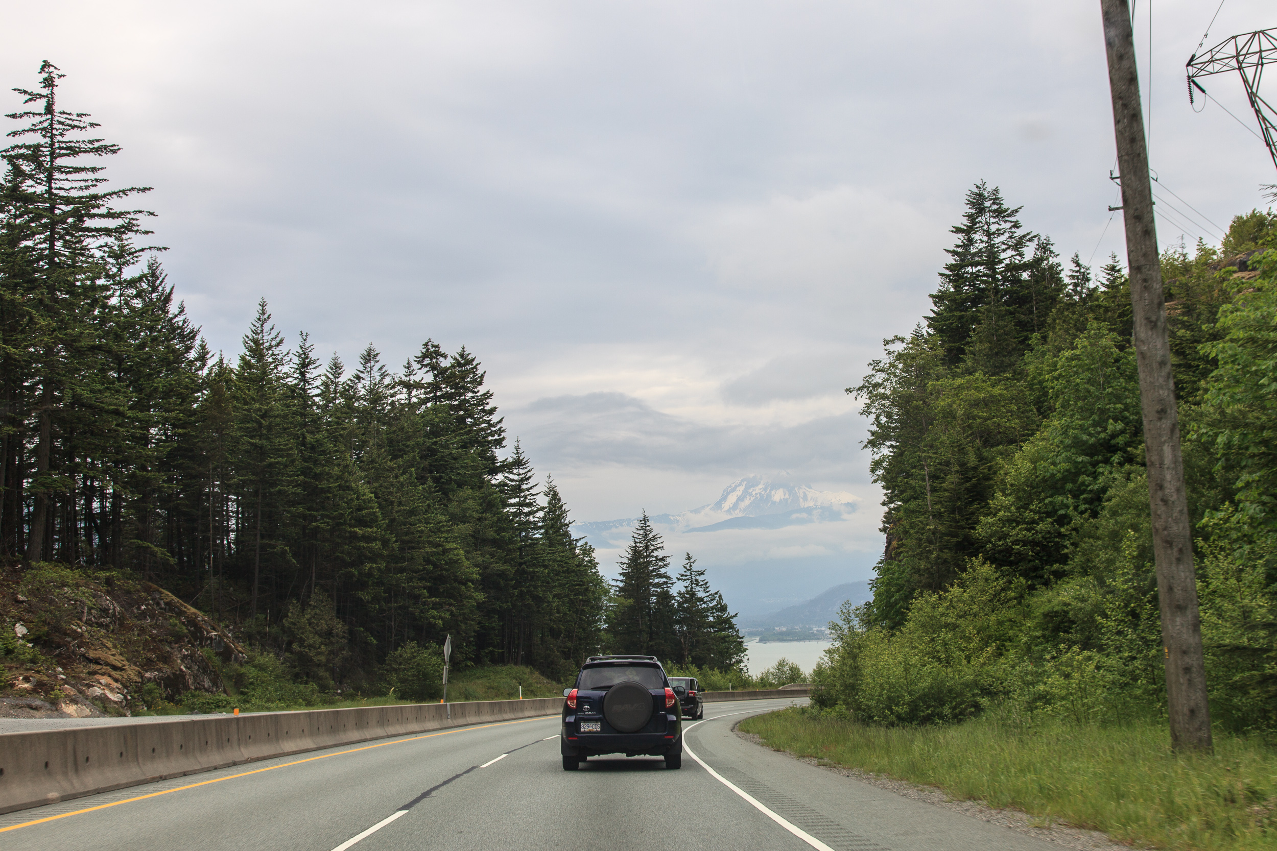 По дороге в Вистлер