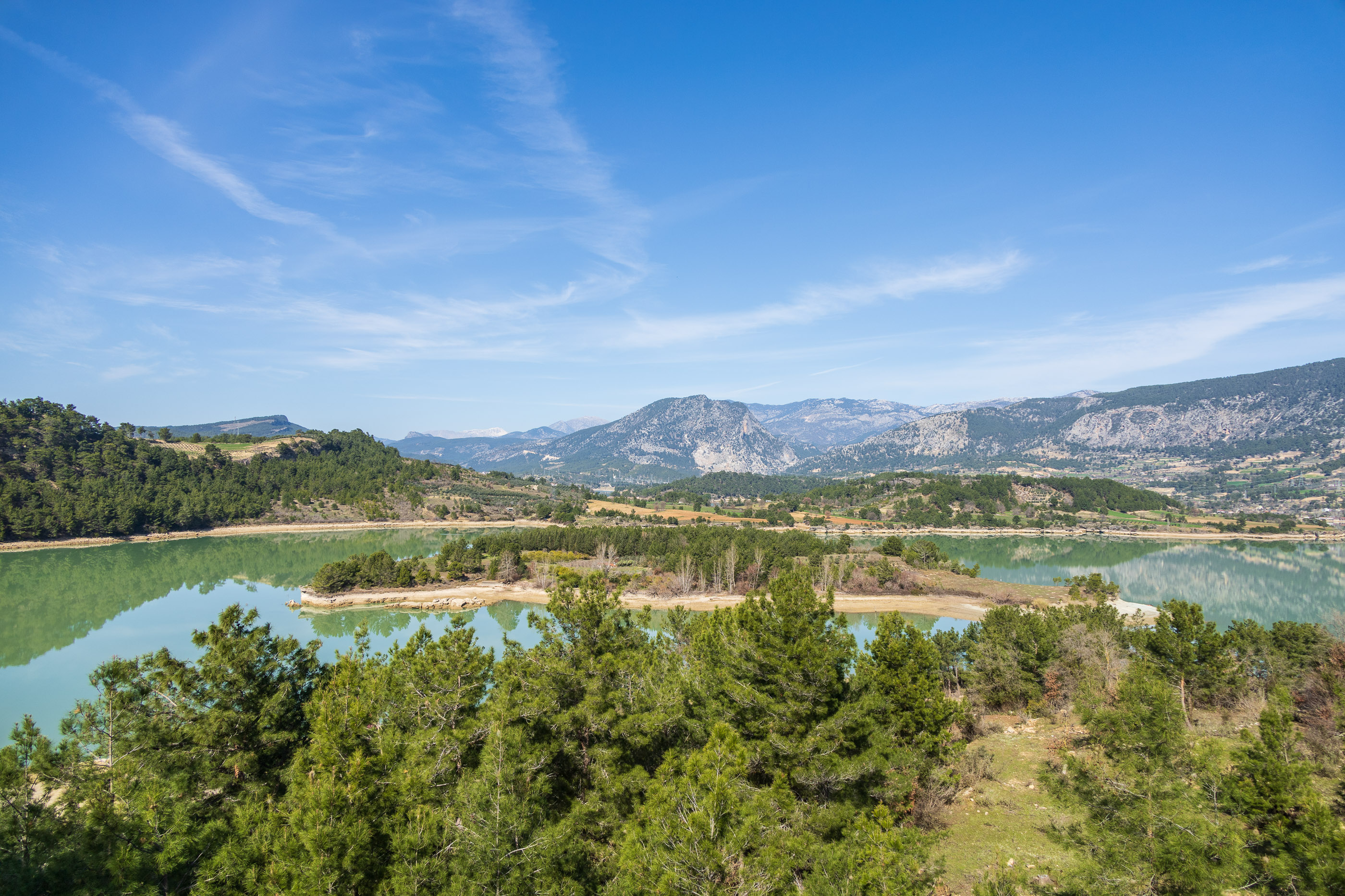 На водохранилище Зеленый Каньон