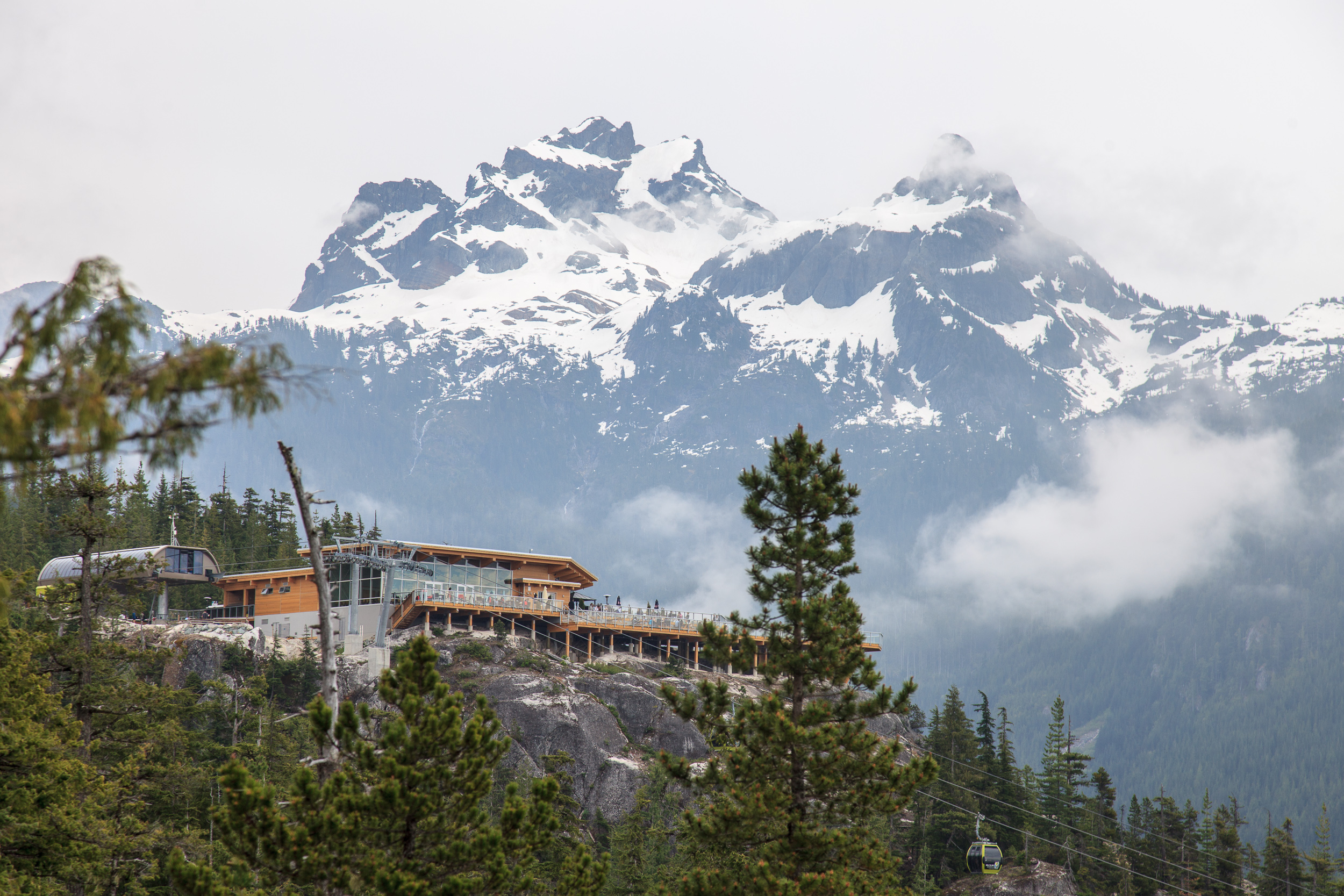 Верхняя станция гондолы
