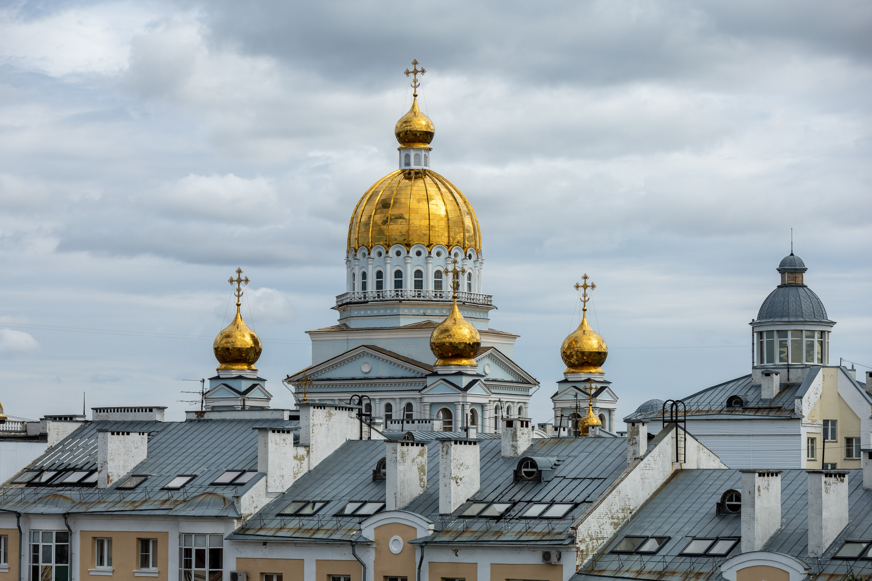 Ушаковский собор, вид из окна гостиницы
